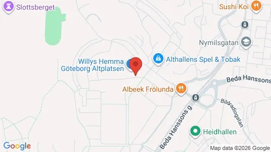 Lägenheter att hyra i Askim-Frölunda-Högsbo - kort over placeringen