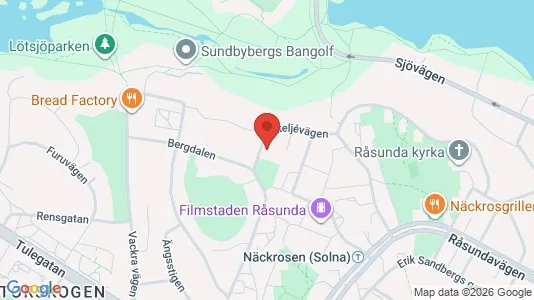 Lägenheter att hyra i Sundbyberg - kort over placeringen