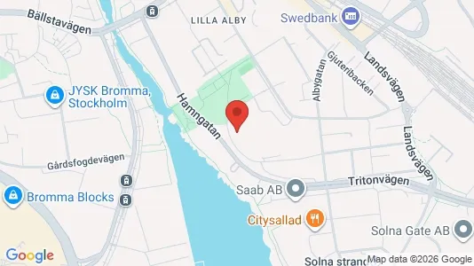 Lägenheter att hyra i Sundbyberg - kort over placeringen
