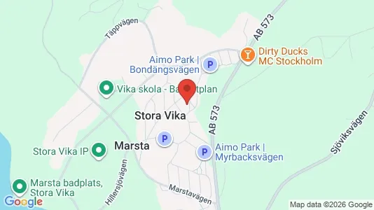 Lägenheter att hyra i Nynäshamn - kort over placeringen
