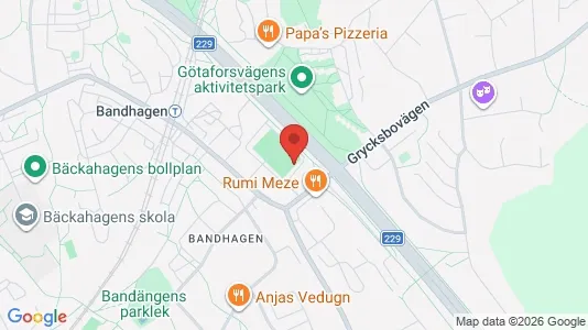 Lägenheter att hyra i Söderort - kort over placeringen