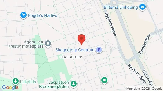 Lägenheter att hyra i Linköping - kort over placeringen