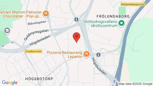 Lägenheter att hyra i Majorna-Linné - kort over placeringen