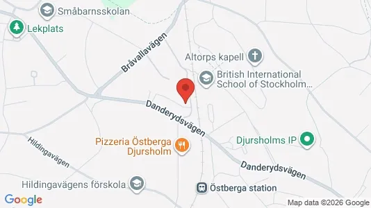Lägenheter att hyra i Danderyd - kort over placeringen