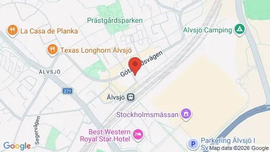 Lägenheter att hyra i Söderort - kort over placeringen