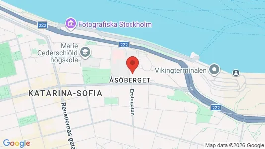 Lägenheter att hyra i Södermalm - kort over placeringen