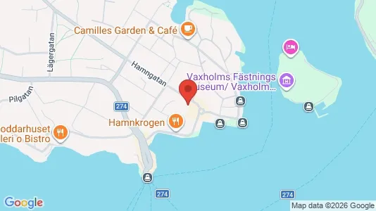 Lägenheter att hyra i Vaxholm - kort over placeringen