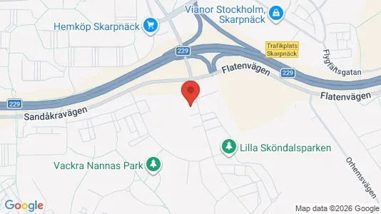Lägenheter att hyra i Söderort - kort over placeringen