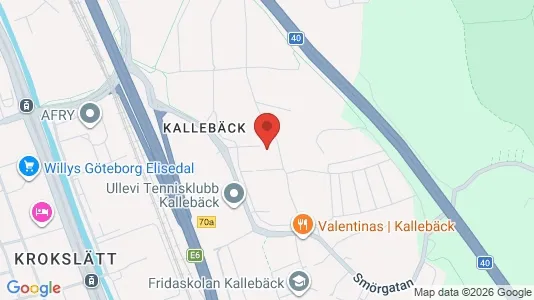 Lägenheter att hyra i Örgryte-Härlanda - kort over placeringen