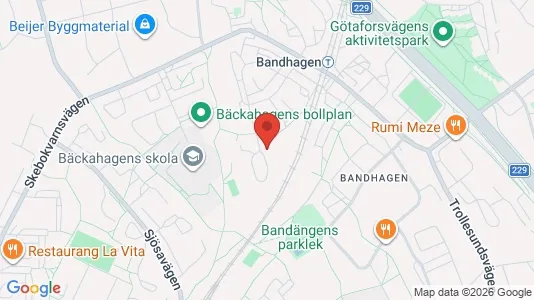 Lägenheter att hyra i Söderort - kort over placeringen