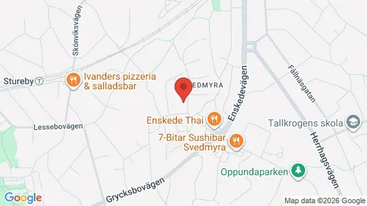 Lägenheter att hyra i Söderort - kort over placeringen
