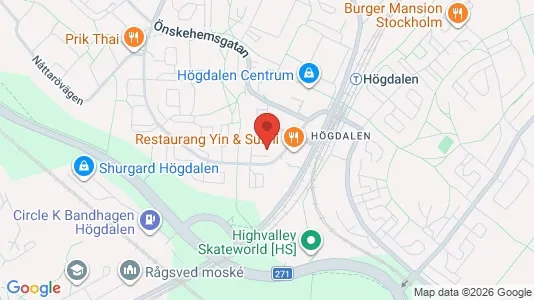 Lägenheter att hyra i Söderort - kort over placeringen