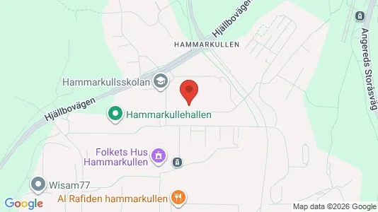 Lägenheter att hyra i Angered - kort over placeringen