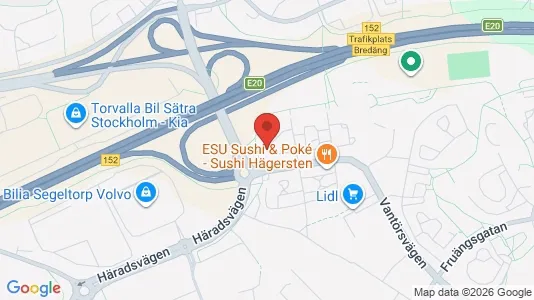 Lägenheter att hyra i Söderort - kort over placeringen