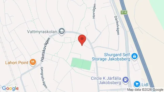 Lägenheter att hyra i Järfälla - kort over placeringen