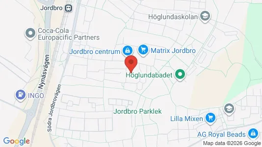 Lägenheter att hyra i Haninge - kort over placeringen