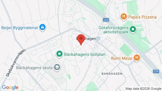 Lägenheter att hyra i Söderort - kort over placeringen