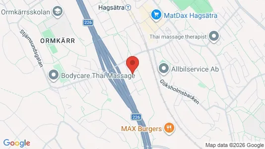 Lägenheter att hyra i Söderort - kort over placeringen