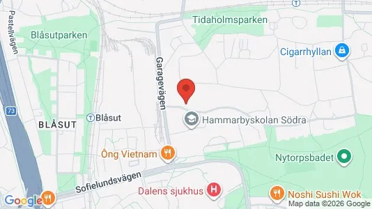 Lägenheter att hyra i Söderort - kort over placeringen