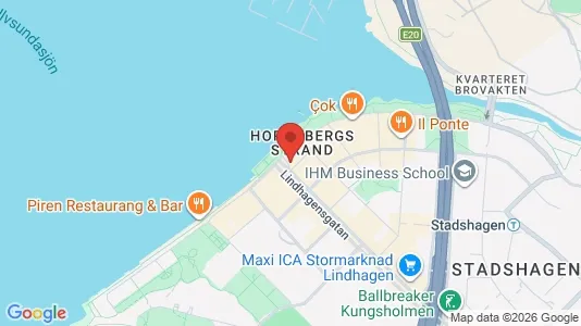 Lägenheter att hyra i Kungsholmen - kort over placeringen