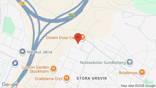 Lägenheter att hyra i Sundbyberg - kort over placeringen