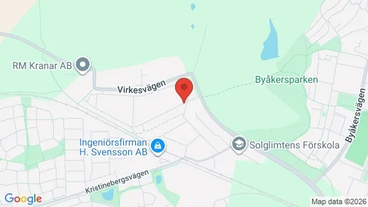 Lägenheter att hyra i Oxie - kort over placeringen