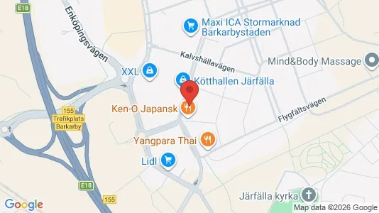 Lägenheter att hyra i Järfälla - kort over placeringen