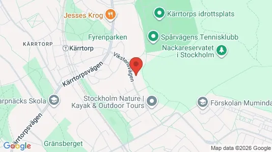 Lägenheter att hyra i Söderort - kort over placeringen