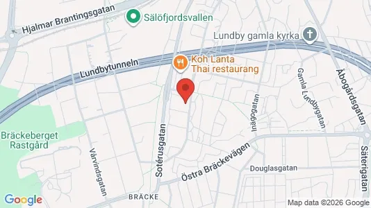 Lägenheter att hyra i Västra hisingen - kort over placeringen