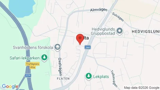 Lägenheter att hyra i Nacka - kort over placeringen