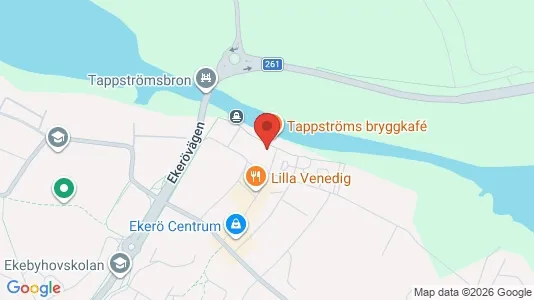 Lägenheter att hyra i Ekerö - kort over placeringen