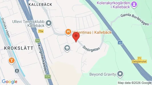 Lägenheter att hyra i Örgryte-Härlanda - kort over placeringen
