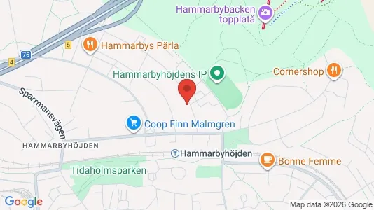 Lägenheter att hyra i Söderort - kort over placeringen