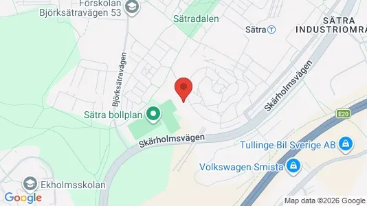 Lägenheter att hyra i Söderort - kort over placeringen