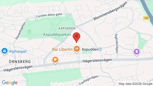 Lägenheter att hyra i Söderort - kort over placeringen