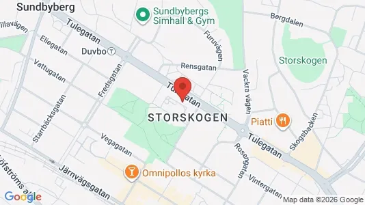 Lägenheter att hyra i Sundbyberg - kort over placeringen