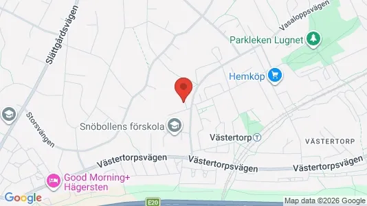 Lägenheter att hyra i Söderort - kort over placeringen