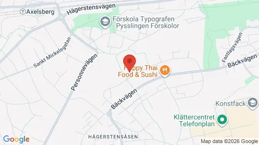 Lägenheter att hyra i Söderort - kort over placeringen