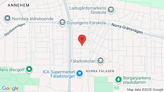 Lägenheter att hyra i Lund - kort over placeringen