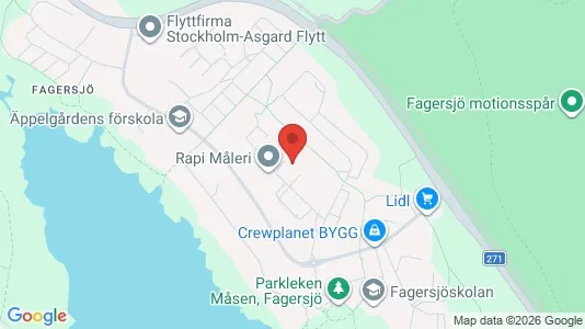 Lägenheter att hyra i Söderort - kort over placeringen