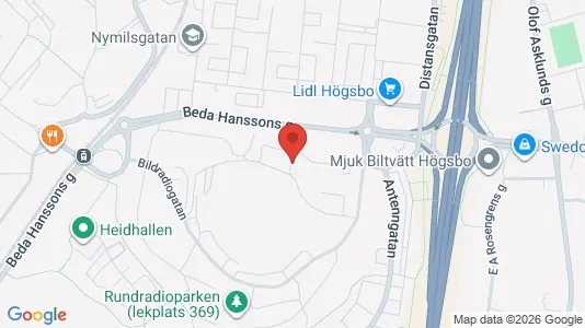 Lägenheter att hyra i Askim-Frölunda-Högsbo - kort over placeringen