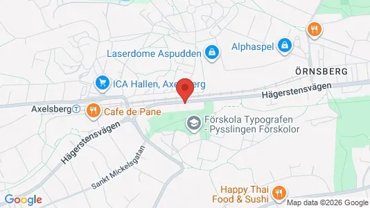 Lägenheter att hyra i Söderort - kort over placeringen
