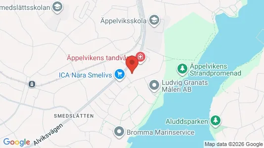 Lägenheter att hyra i Västerort - kort over placeringen