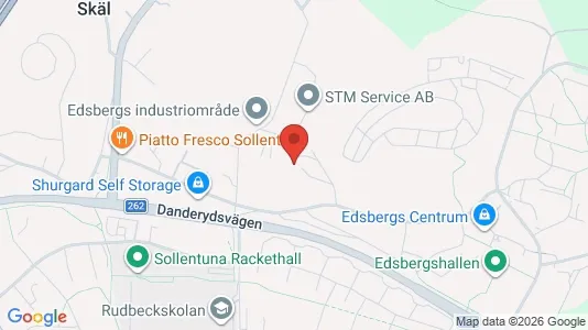 Lägenheter att hyra i Sollentuna - kort over placeringen