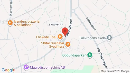 Lägenheter att hyra i Söderort - kort over placeringen