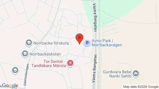 Lägenheter att hyra i Sigtuna - kort over placeringen