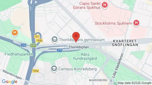 Lägenheter att hyra i Stockholm Innerstad - kort over placeringen