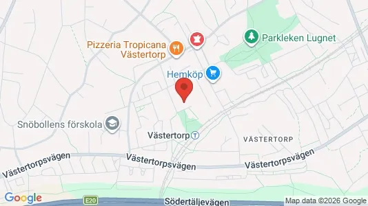 Lägenheter att hyra i Söderort - kort over placeringen