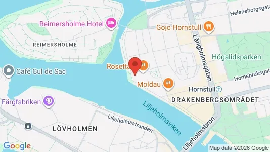 Lägenheter att hyra i Södermalm - kort over placeringen