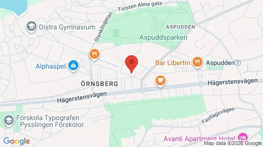 Lägenheter att hyra i Söderort - kort over placeringen